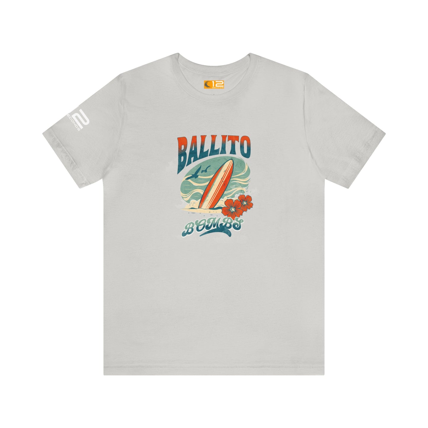 Jersey Short Sleeve Tee - BALLITO BOMBS - 12 SECONDS APPAREL