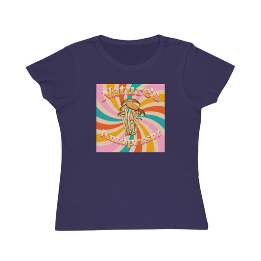Organic Women's Classic T-Shirt - SHROOMS - 12 SECONDS APPAREL