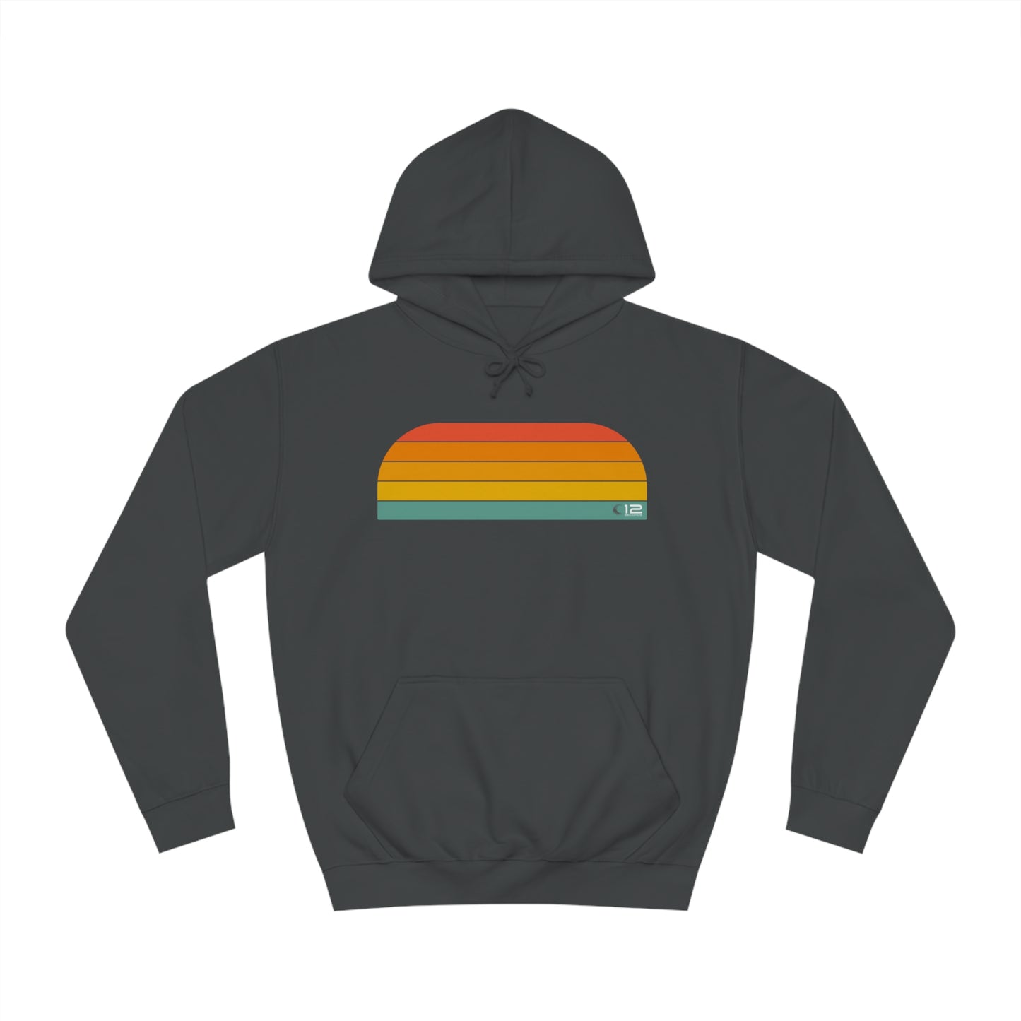 Unisex College Hoodie - RAINBOW - 12 SECONDS APPAREL