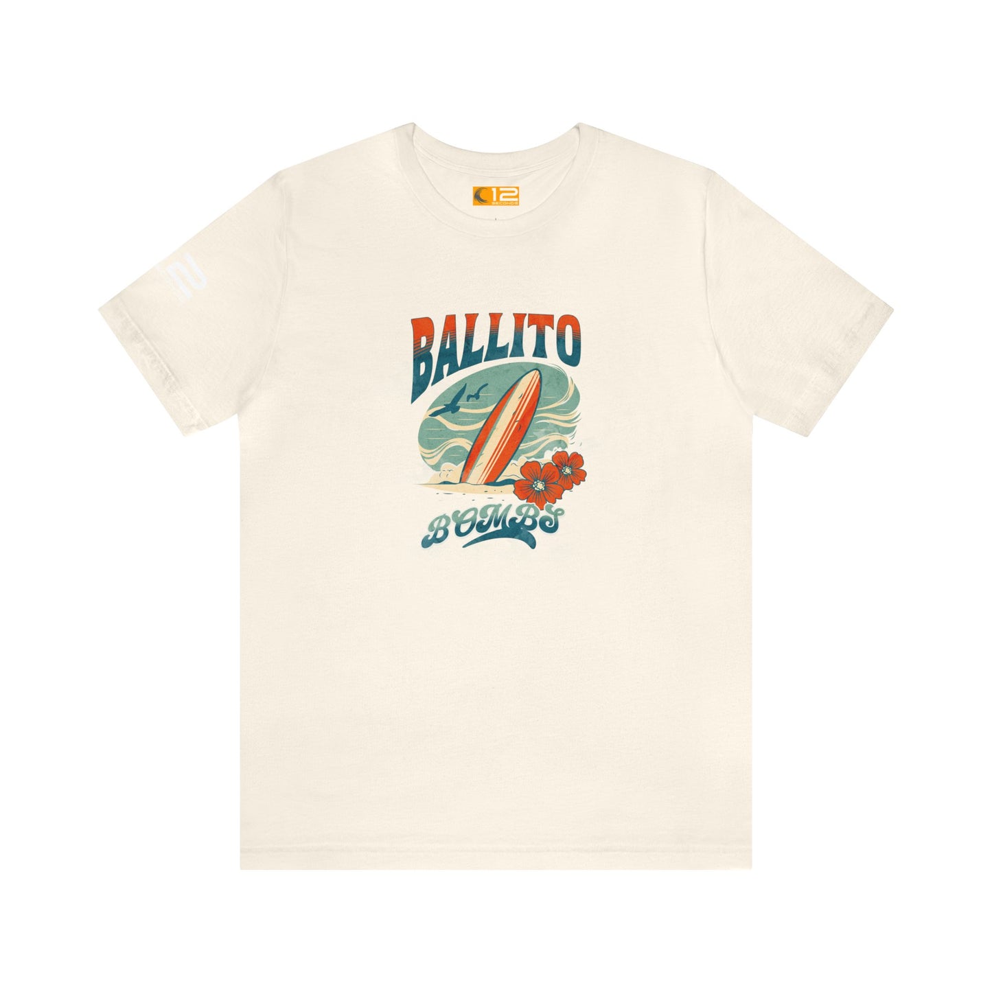 Jersey Short Sleeve Tee - BALLITO BOMBS - 12 SECONDS APPAREL