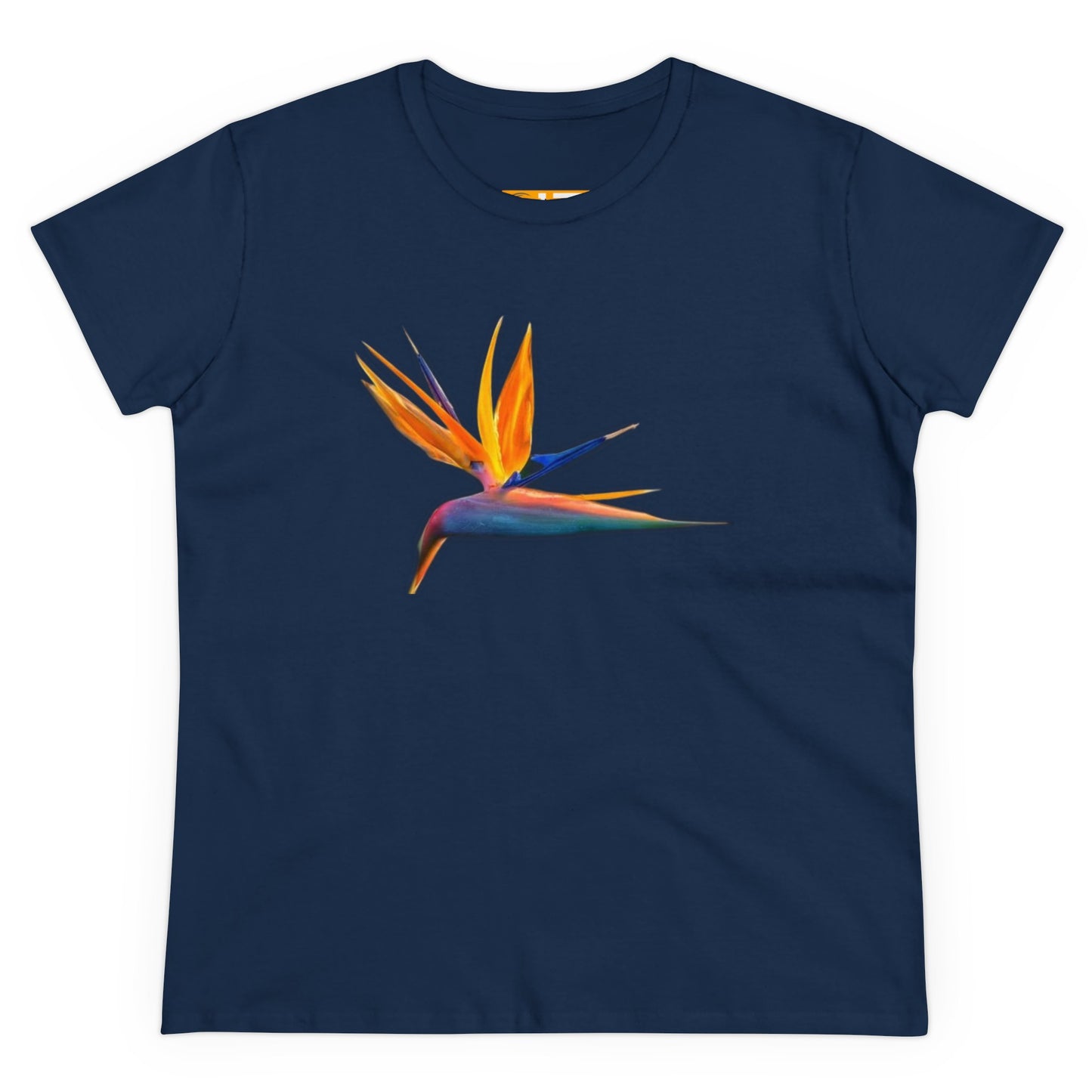 Women's Midweight Cotton Tee - STRELITZIA - 12 SECONDS APPAREL