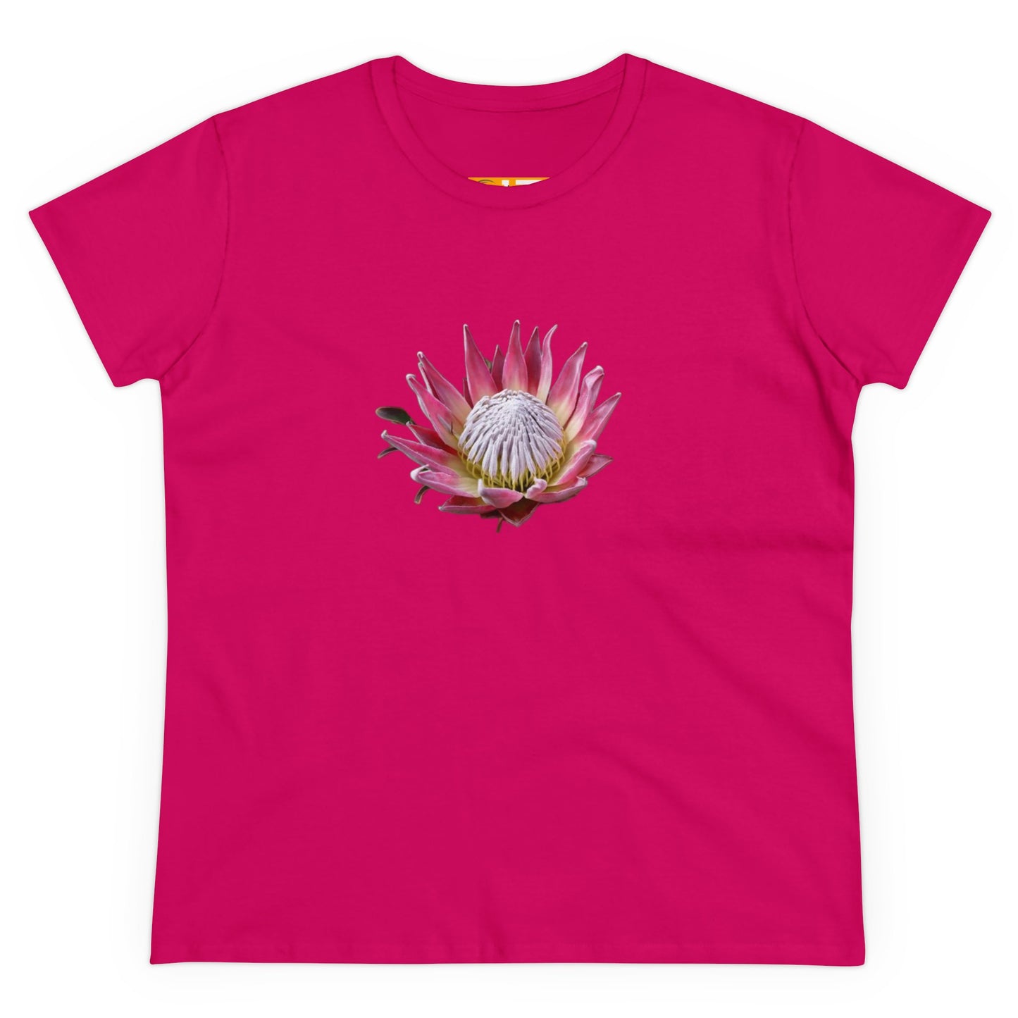 Women's Midweight Cotton Tee - KING PROTEA - 12 SECONDS APPAREL