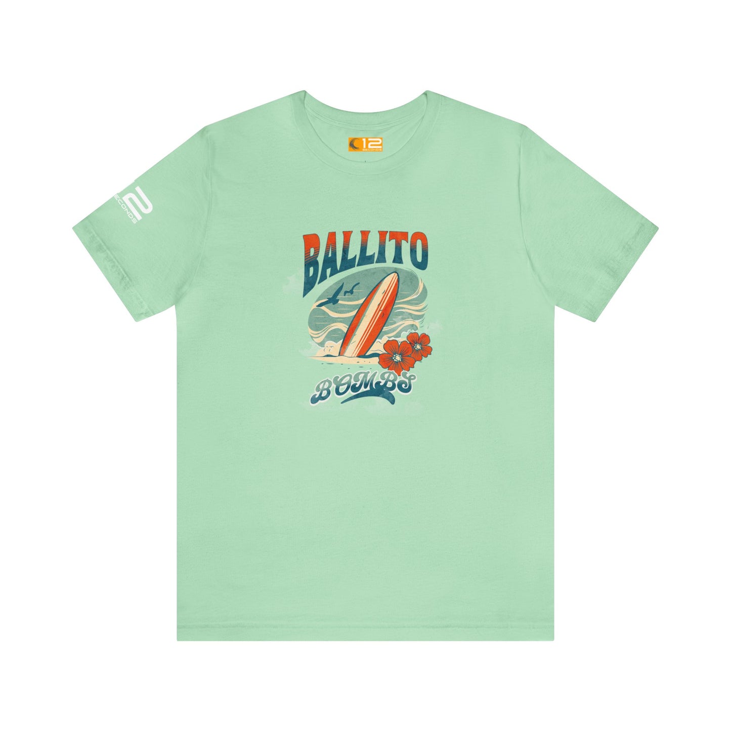 Jersey Short Sleeve Tee - BALLITO BOMBS - 12 SECONDS APPAREL