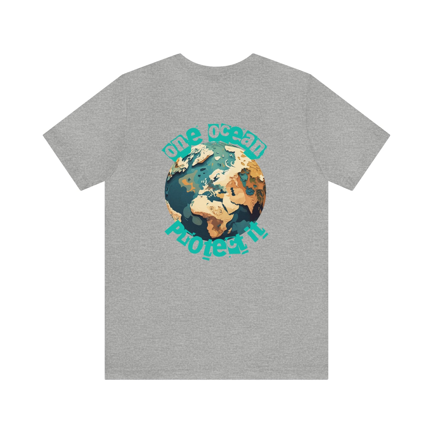 Unisex Jersey Short Sleeve Tee - ONE OCEAN - 12 SECONDS APPAREL