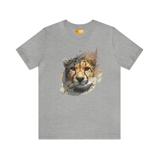 Jersey Short Sleeve Tee - CHEETAH - 12 SECONDS APPAREL