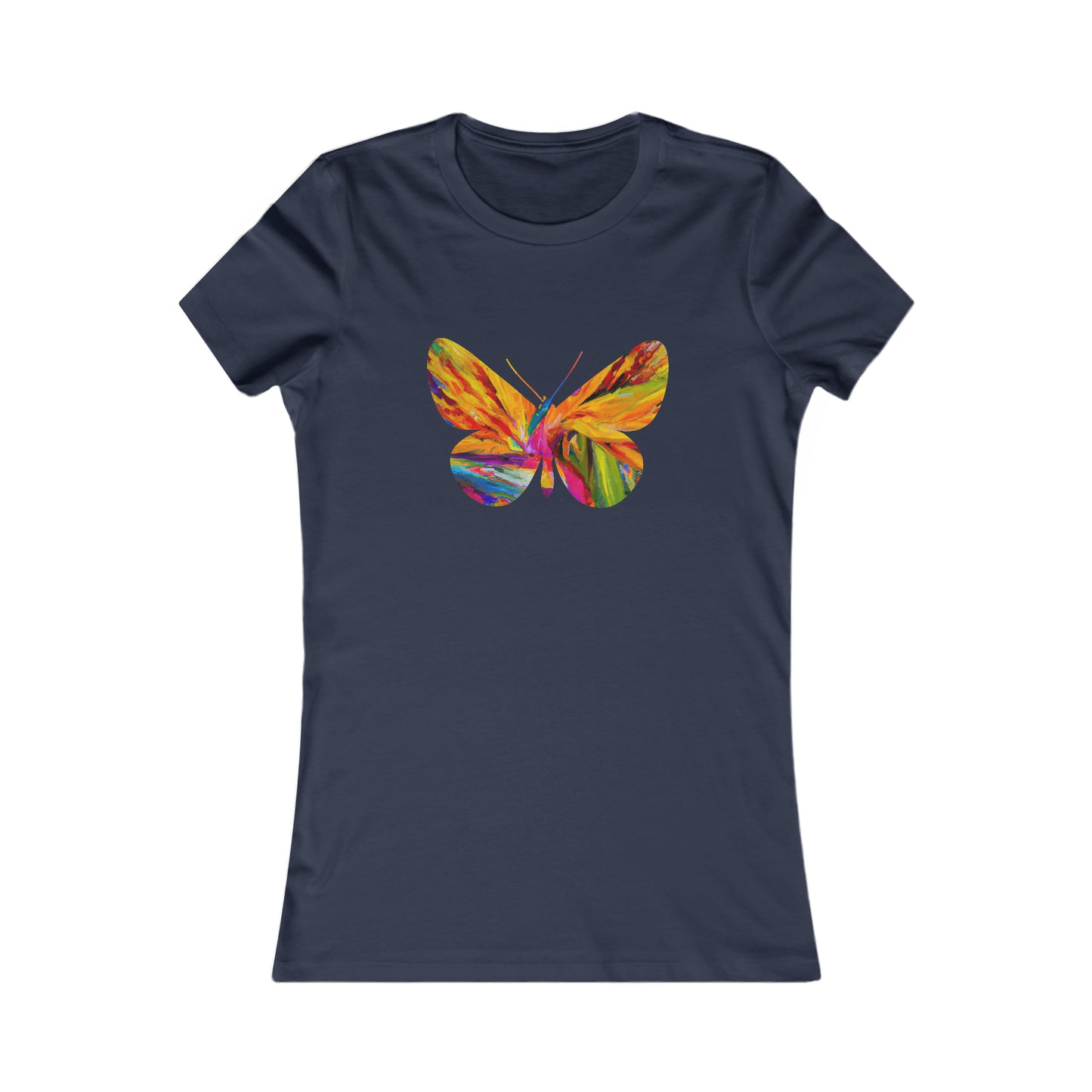Women's Favorite Tee - STRELITZIA BUTTERFLY - 12 SECONDS APPAREL