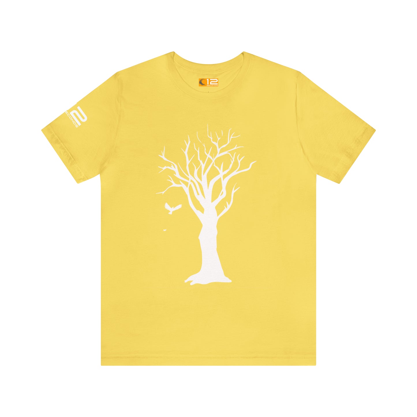Unisex Jersey Short Sleeve Tee - TREE SILHOUETTE - 12 SECONDS APPAREL