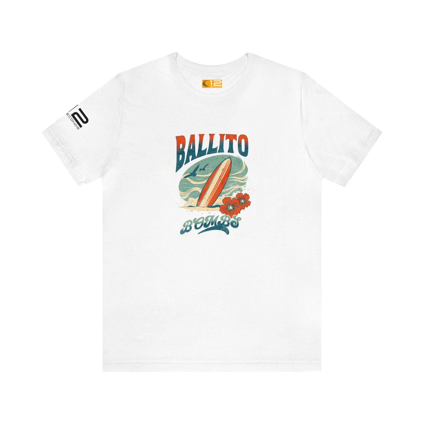 Jersey Short Sleeve Tee - BALLITO BOMBS - 12 SECONDS APPAREL