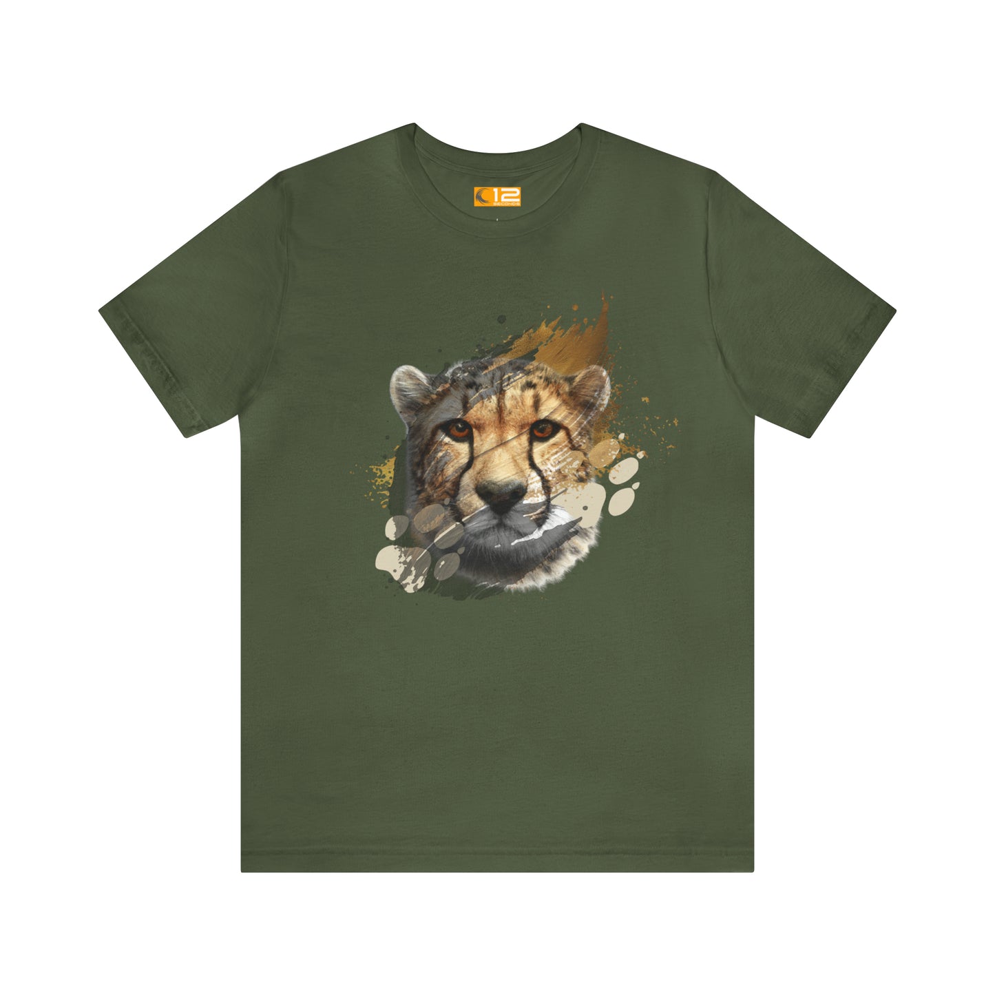 Jersey Short Sleeve Tee - CHEETAH - 12 SECONDS APPAREL