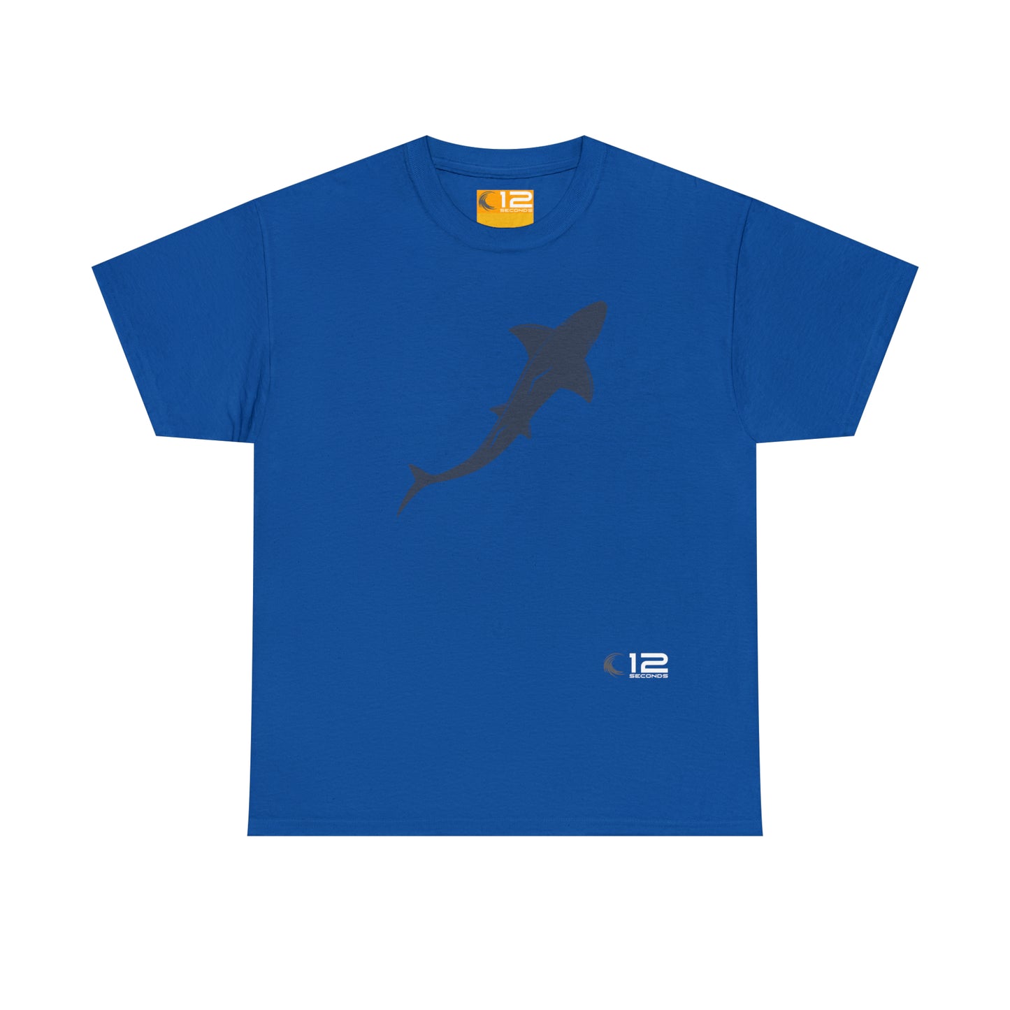 Unisex Ultra Cotton Tee - BLUE SHARK - 12 SECONDS APPAREL