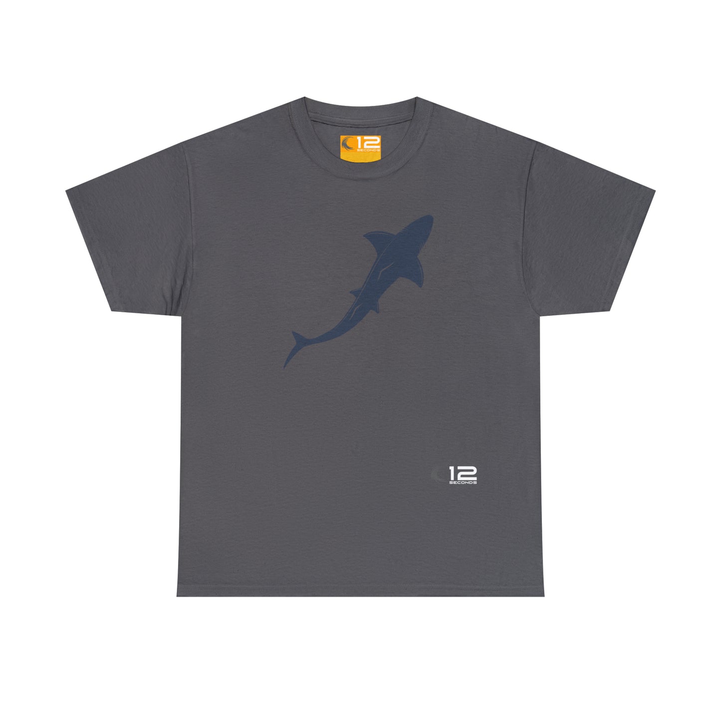 Unisex Ultra Cotton Tee - BLUE SHARK - 12 SECONDS APPAREL