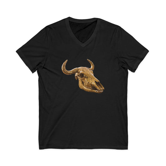 Wildebeest Great Migration V-Neck T-Shirt — Safari Tee