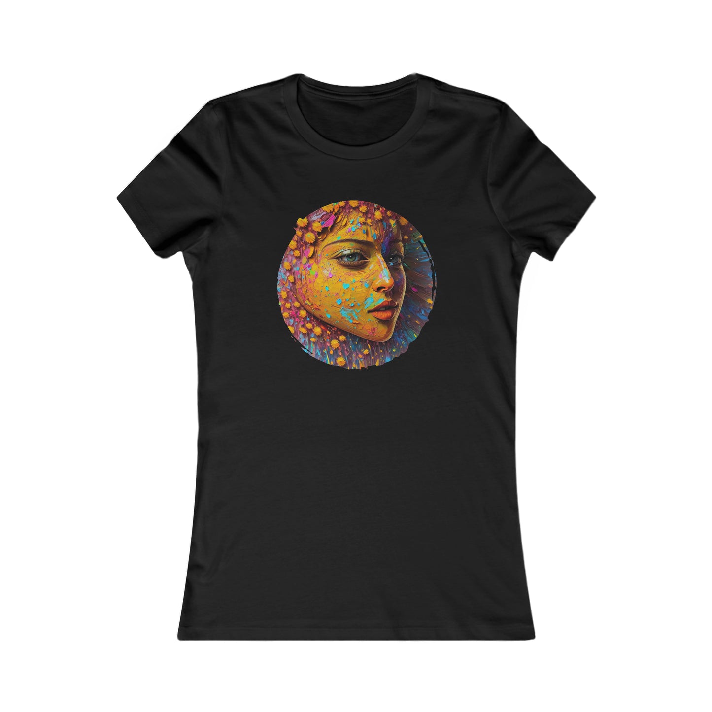 Women's Favorite Tee - FLORAL OILS - 12 SECONDS APPAREL
