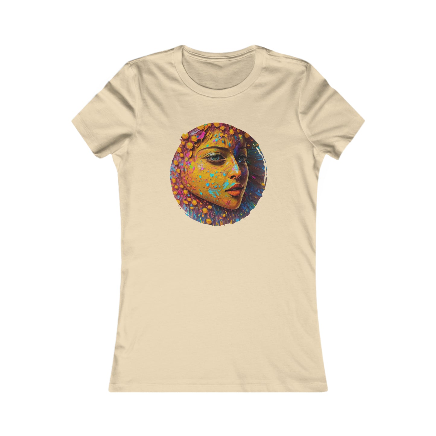 Women's Favorite Tee - FLORAL OILS - 12 SECONDS APPAREL