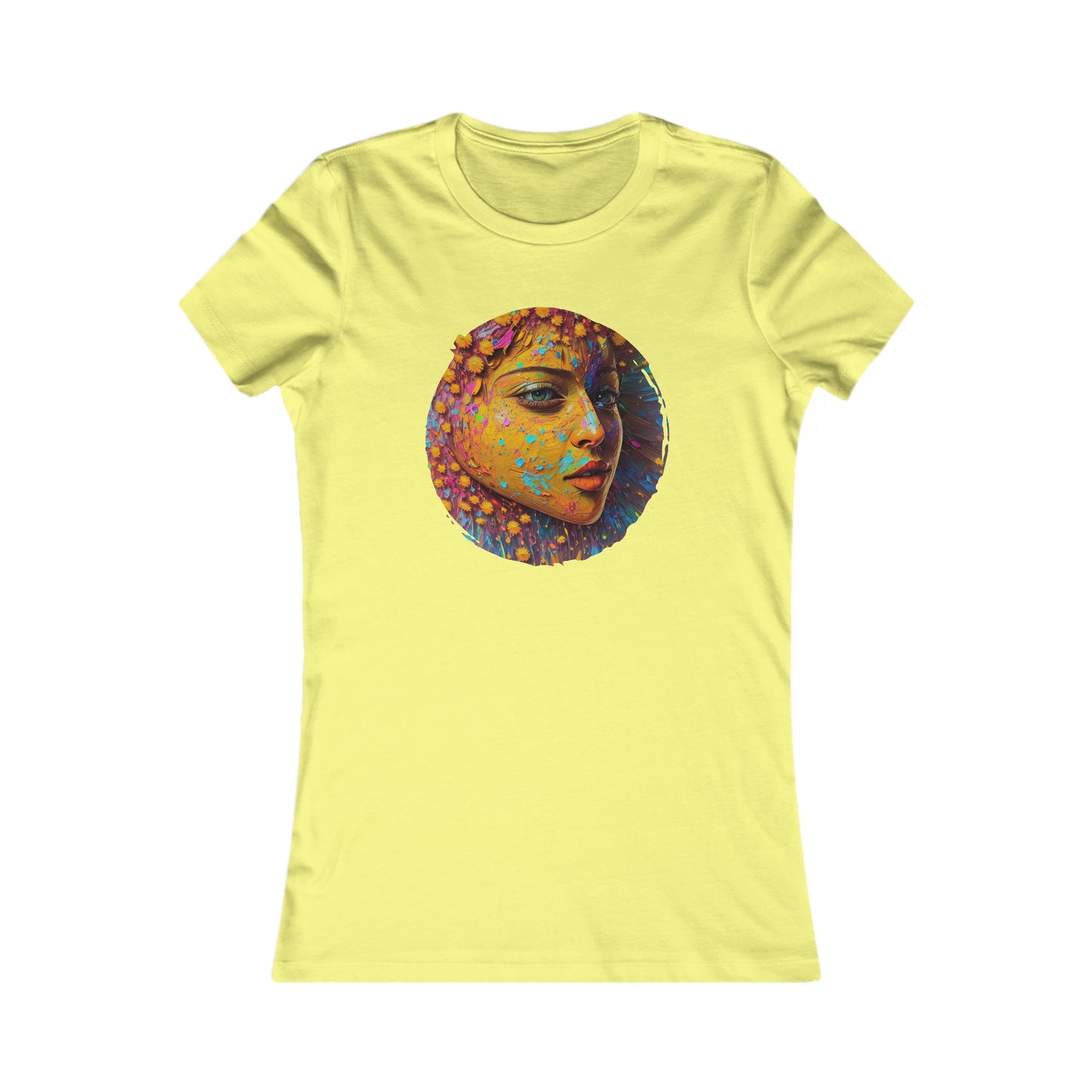 Women's Favorite Tee - FLORAL OILS - 12 SECONDS APPAREL