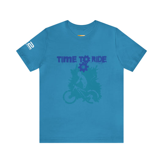 Jersey Short Sleeve Tee - TIME TO RIDE - 12 SECONDS APPAREL