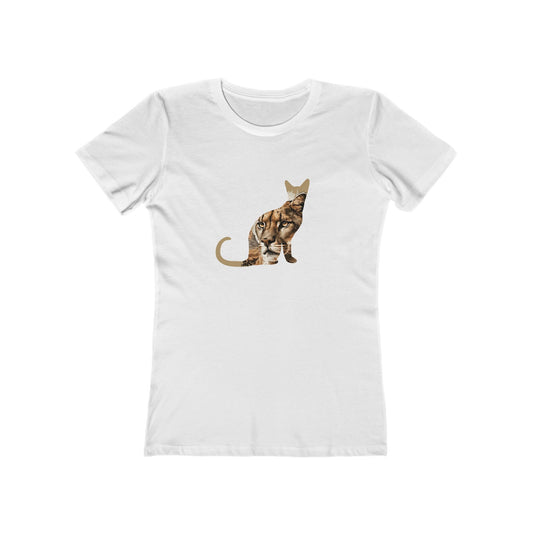 Lioness T-Shirt for Women — African Safari Boyfriend Tee