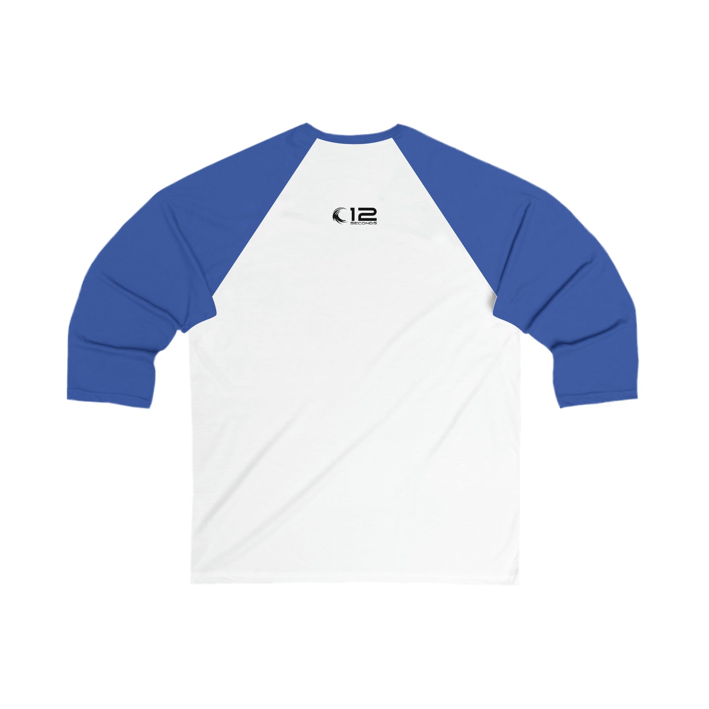 Unisex 3\4 Sleeve Baseball Tee - 12 SECONDS - 12 SECONDS APPAREL