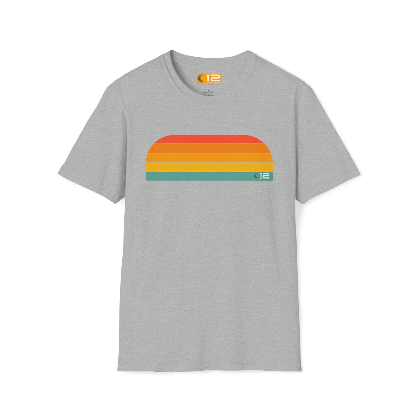 Unisex Softstyle T-Shirt - RAINBOW - 12 SECONDS APPAREL