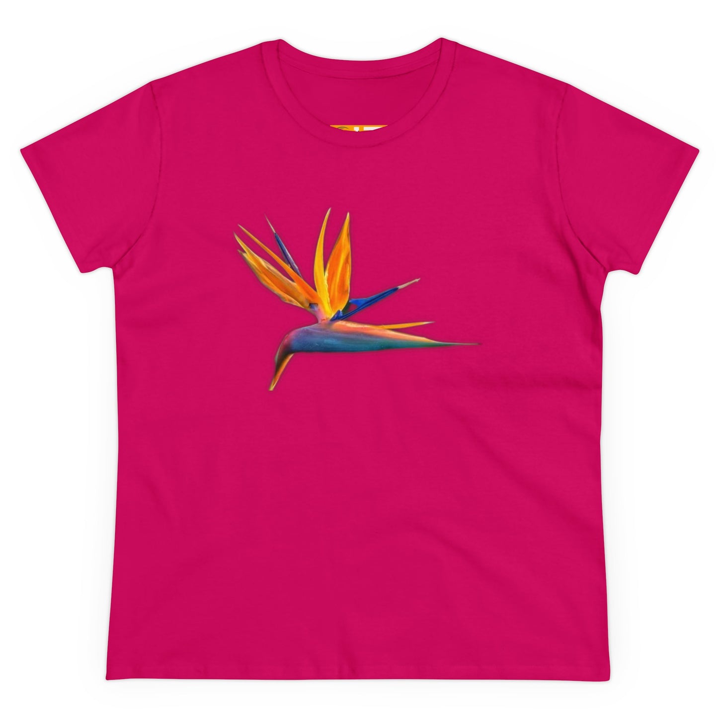 Women's Midweight Cotton Tee - STRELITZIA - 12 SECONDS APPAREL