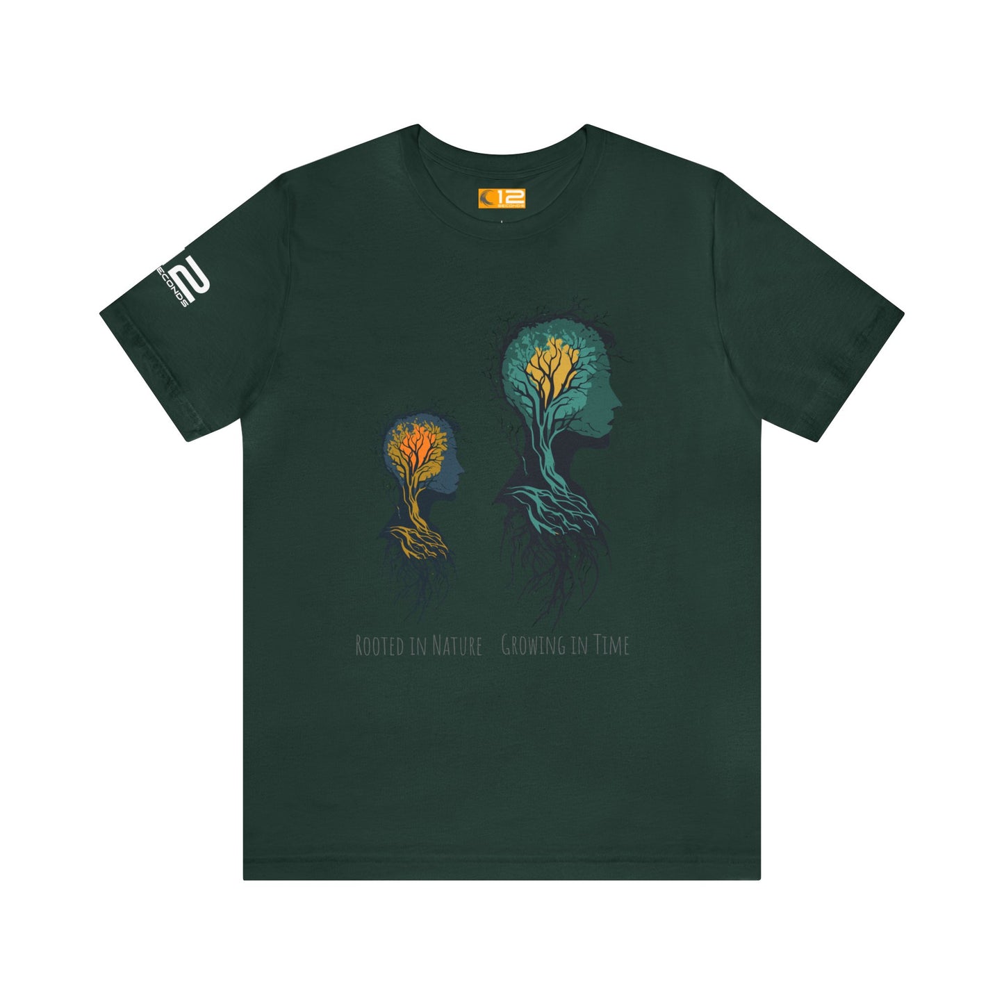 Unisex Jersey Short Sleeve Tee - DOUBLE DEEPLY ROOTED - 12 SECONDS APPAREL