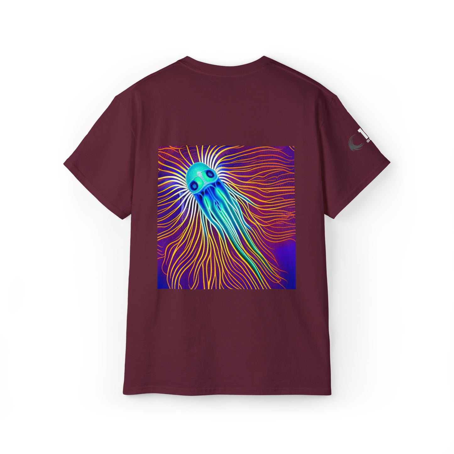 Unisex Ultra Cotton Tee - JELLYFISH FANTASY - 12 SECONDS APPAREL