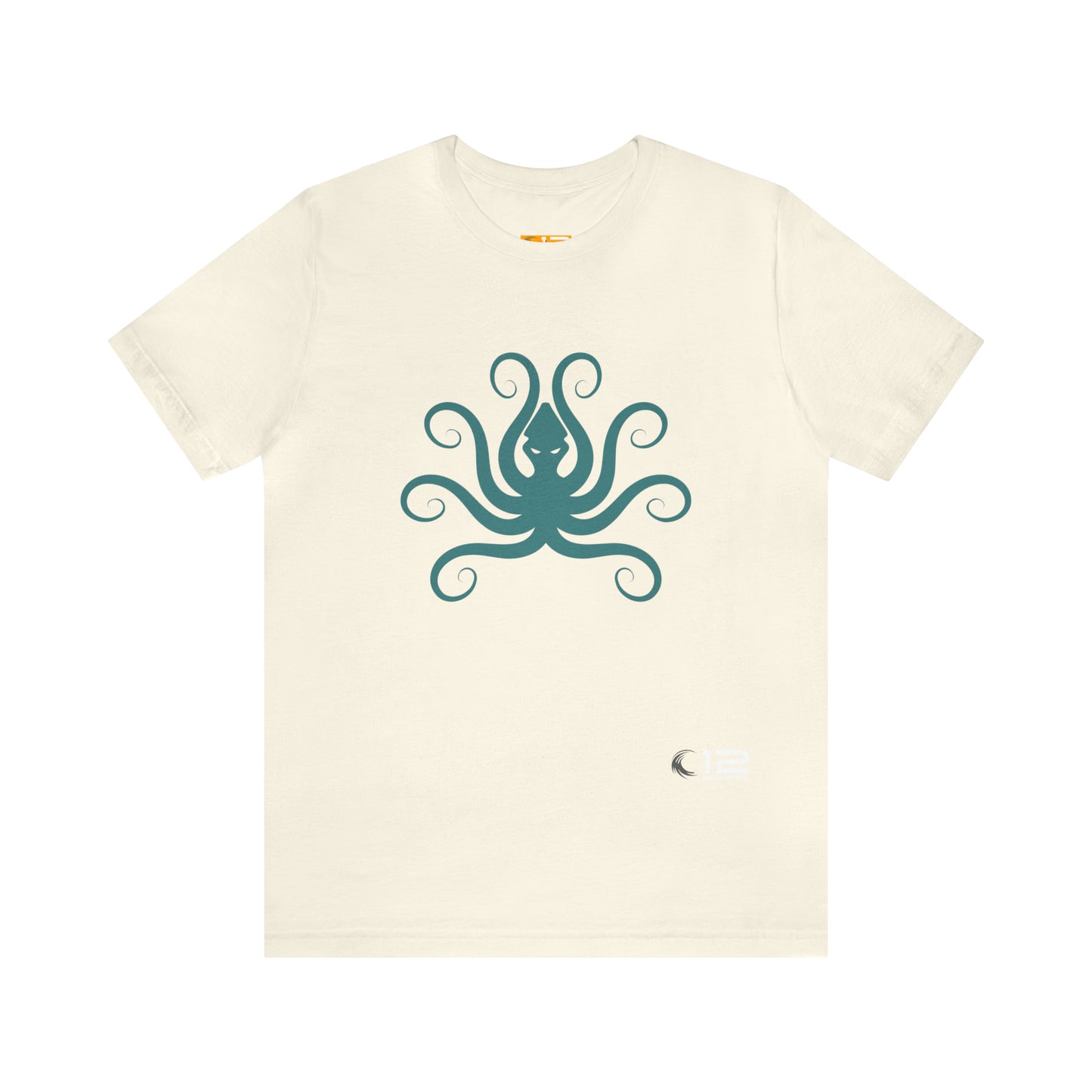 Jersey Short Sleeve Cotton Tee - OCTOPUS - 12 SECONDS APPAREL
