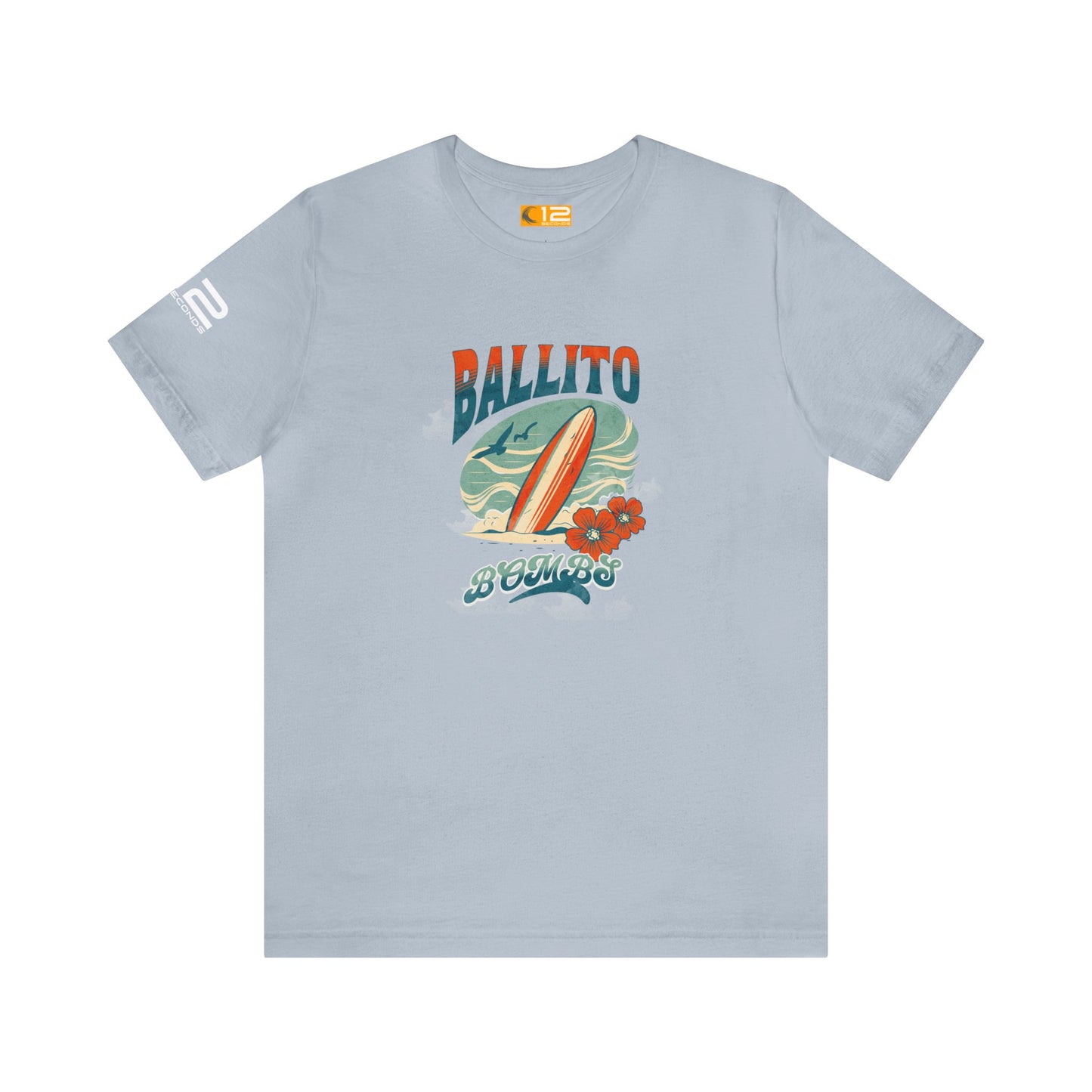Jersey Short Sleeve Tee - BALLITO BOMBS - 12 SECONDS APPAREL