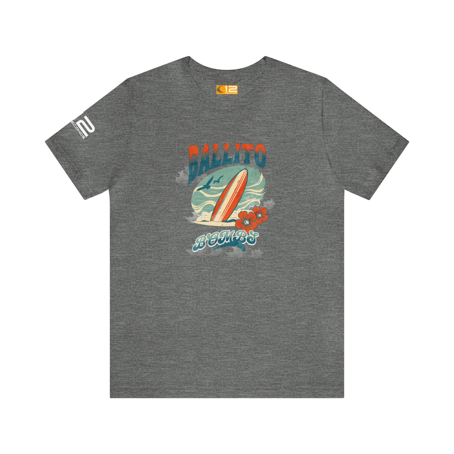 Jersey Short Sleeve Tee - BALLITO BOMBS - 12 SECONDS APPAREL