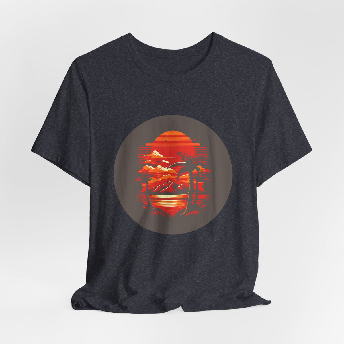 Circle the Sun T-Shirt — Minimal Sun Graphic Tee