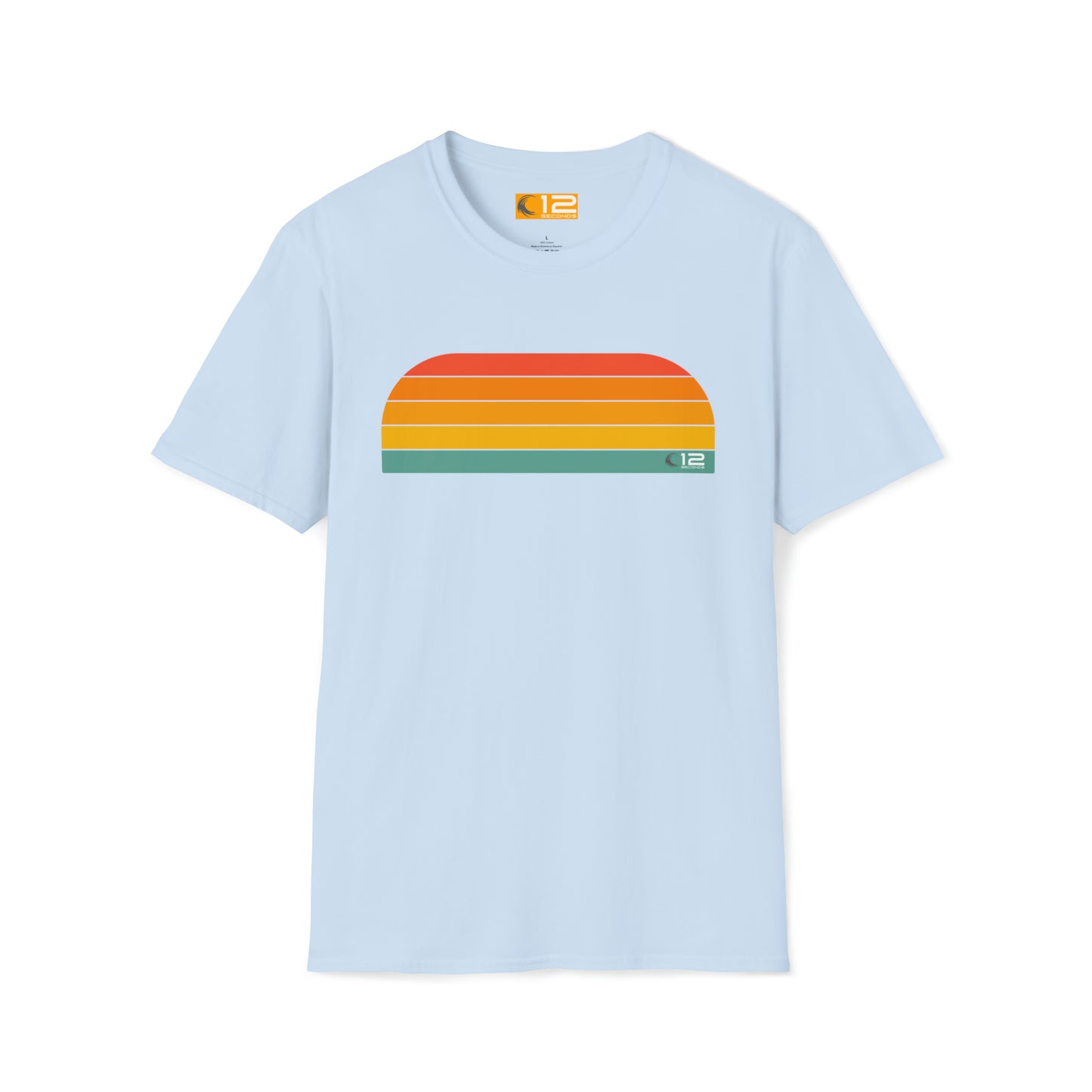 Unisex Softstyle T-Shirt - RAINBOW - 12 SECONDS APPAREL