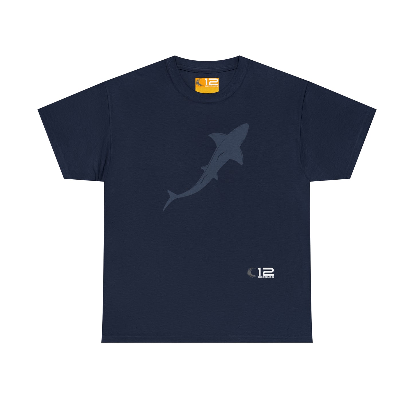 Unisex Ultra Cotton Tee - BLUE SHARK - 12 SECONDS APPAREL