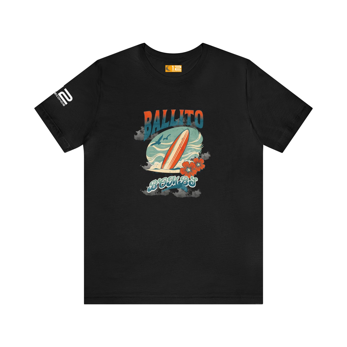 Jersey Short Sleeve Tee - BALLITO BOMBS - 12 SECONDS APPAREL