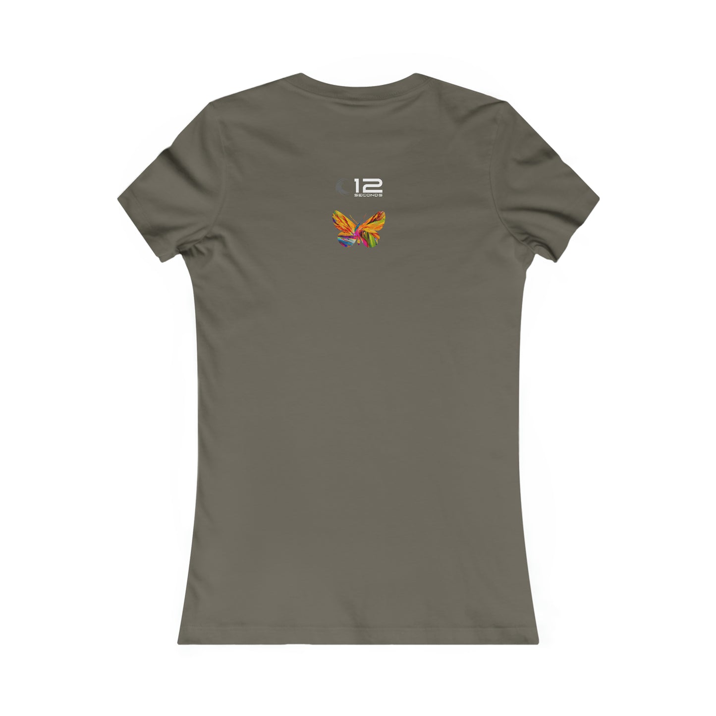 Women's Favorite Tee - STRELITZIA BUTTERFLY - 12 SECONDS APPAREL