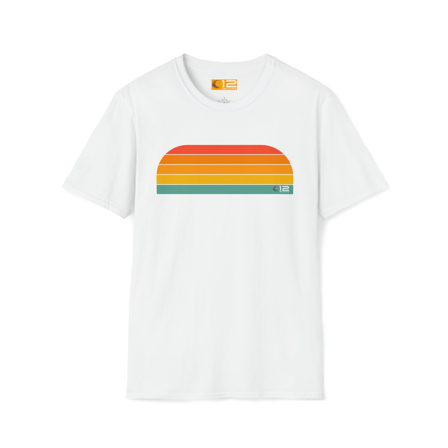 Unisex Softstyle T-Shirt - RAINBOW - 12 SECONDS APPAREL