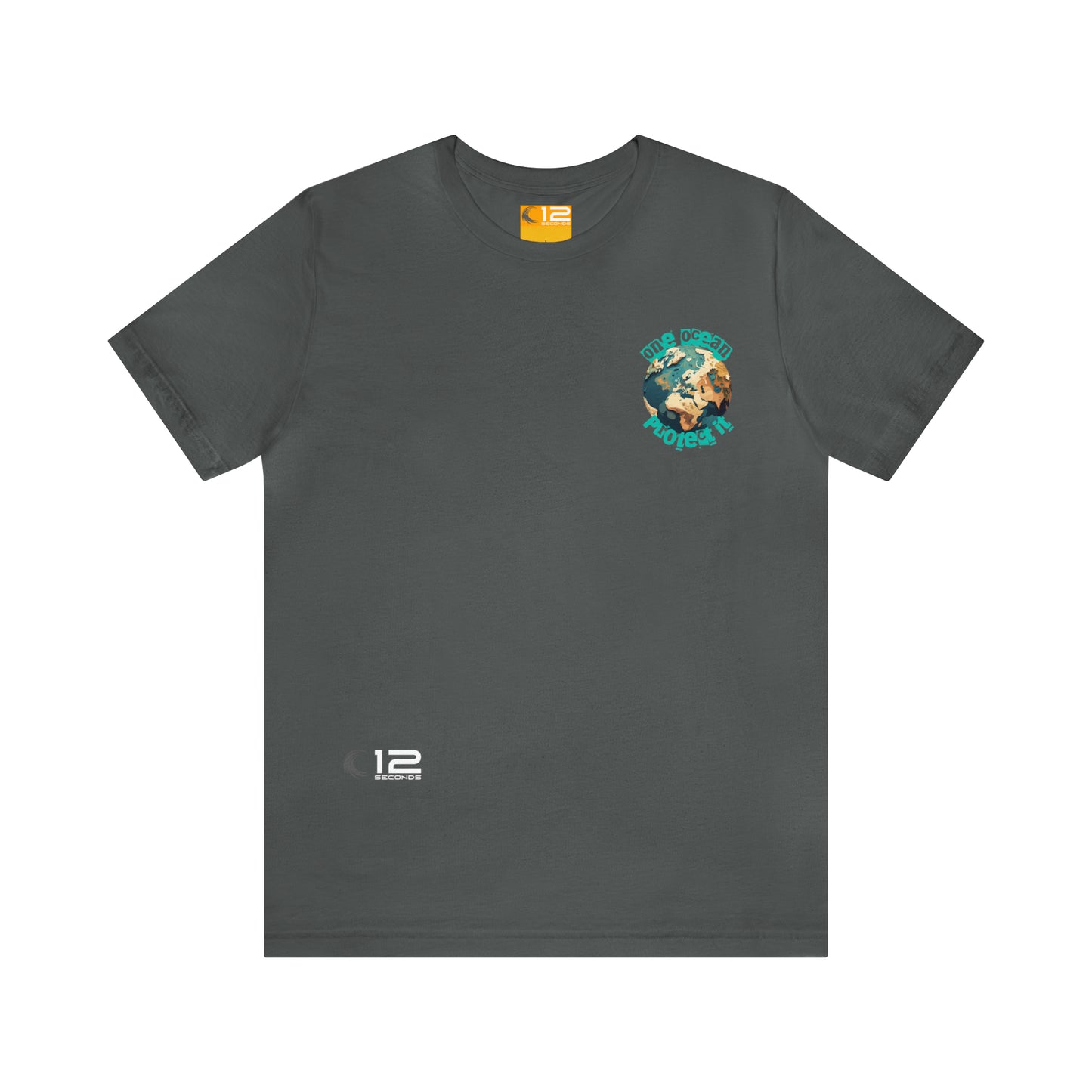 Unisex Jersey Short Sleeve Tee - ONE OCEAN - 12 SECONDS APPAREL