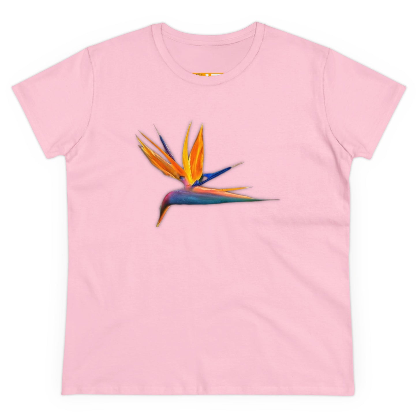 Women's Midweight Cotton Tee - STRELITZIA - 12 SECONDS APPAREL