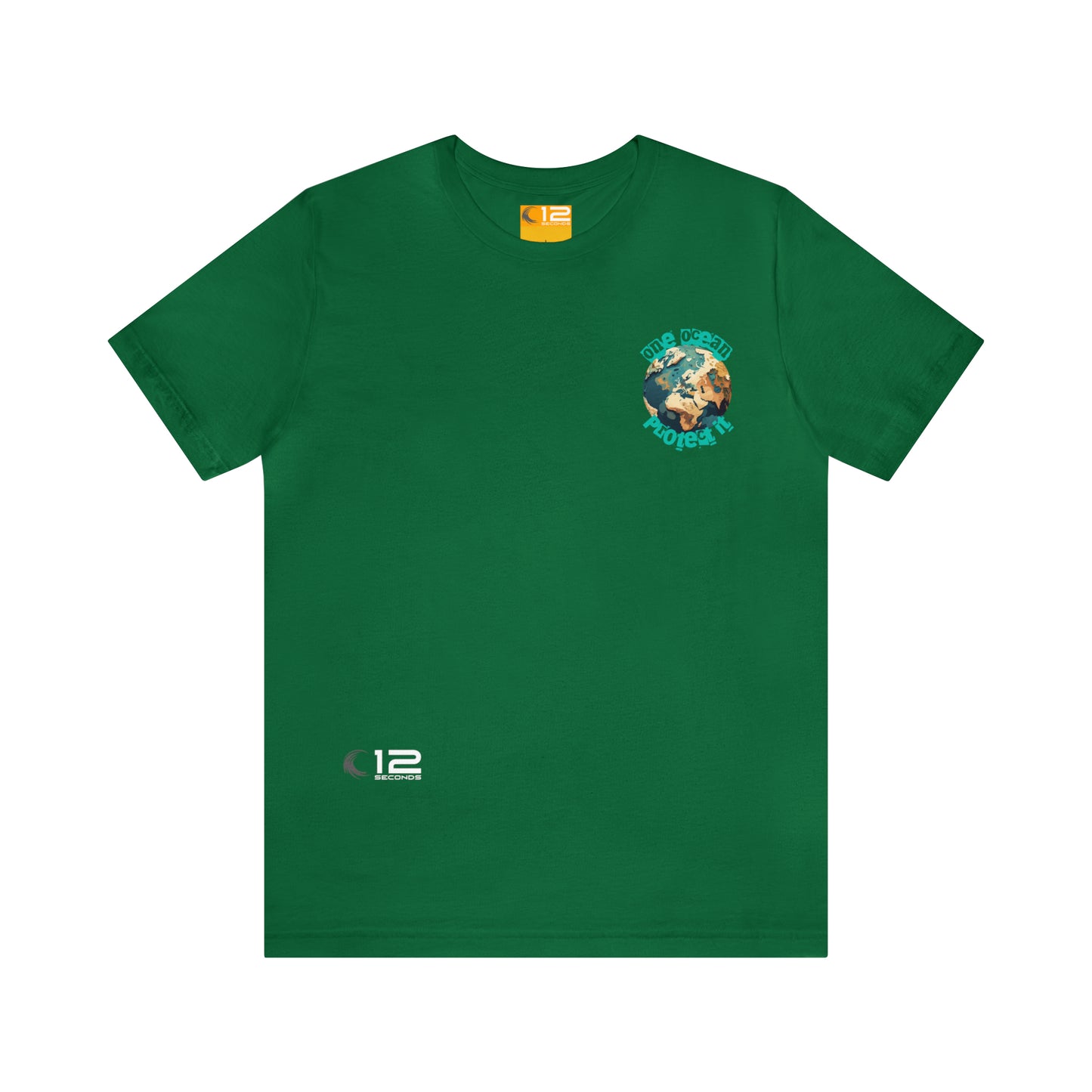 Unisex Jersey Short Sleeve Tee - ONE OCEAN - 12 SECONDS APPAREL