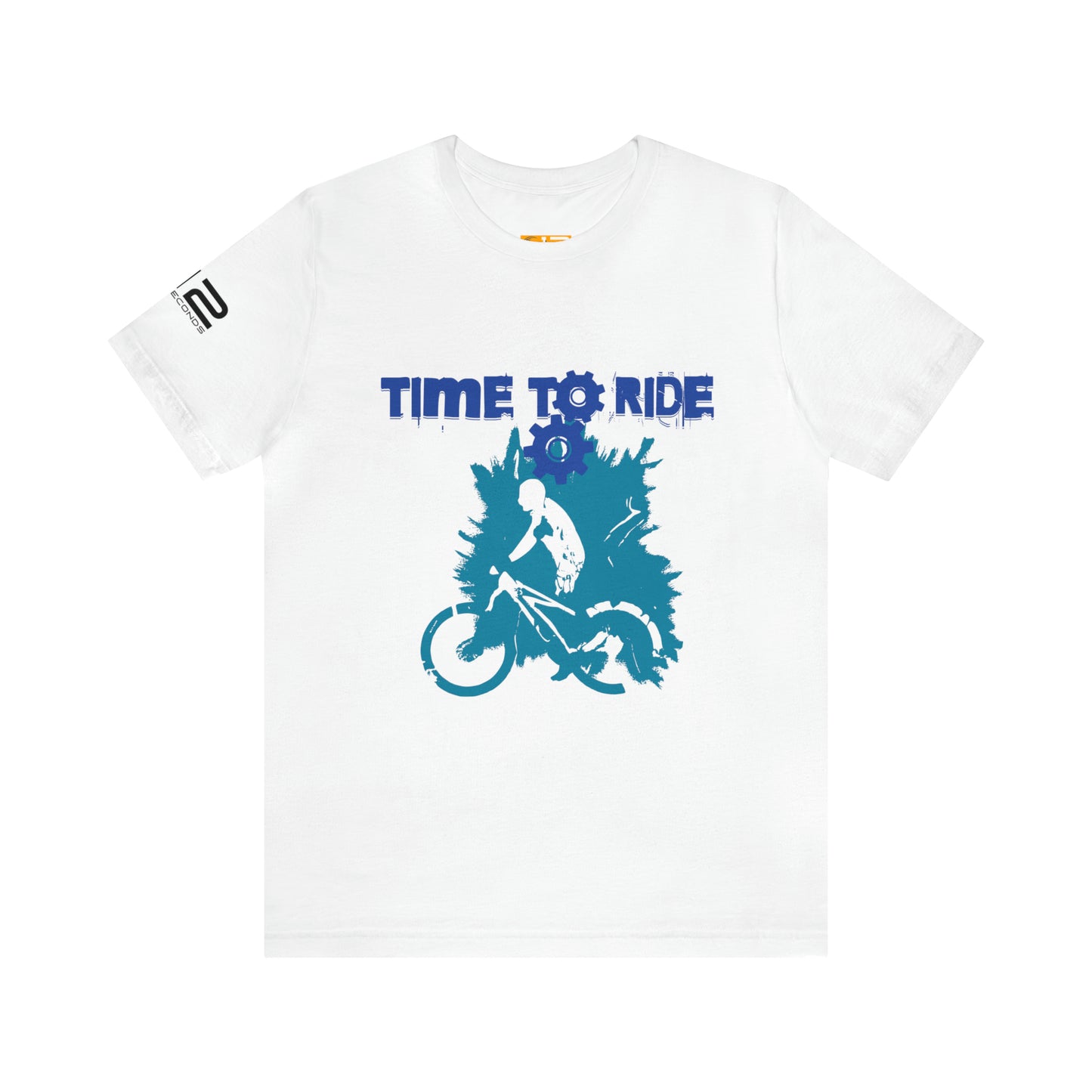 Jersey Short Sleeve Tee - TIME TO RIDE - 12 SECONDS APPAREL