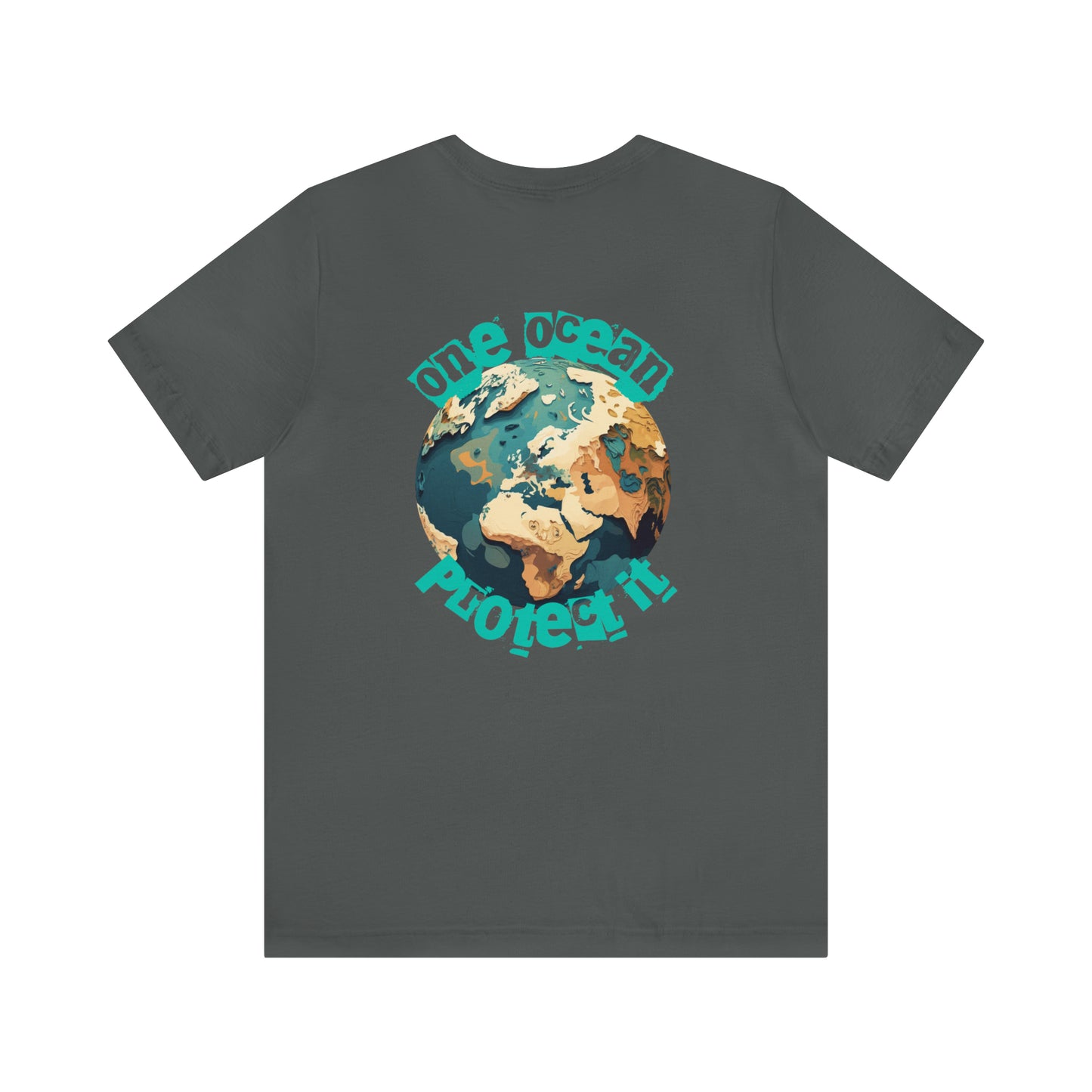 Unisex Jersey Short Sleeve Tee - ONE OCEAN - 12 SECONDS APPAREL