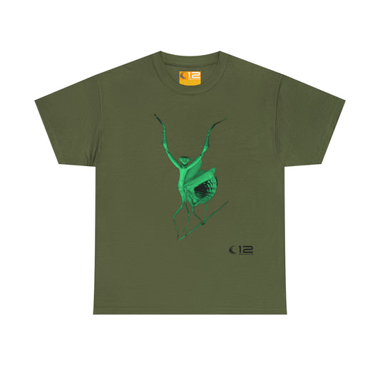 Heavy Cotton Tee - PRAYING MANTIS - 12 SECONDS APPAREL