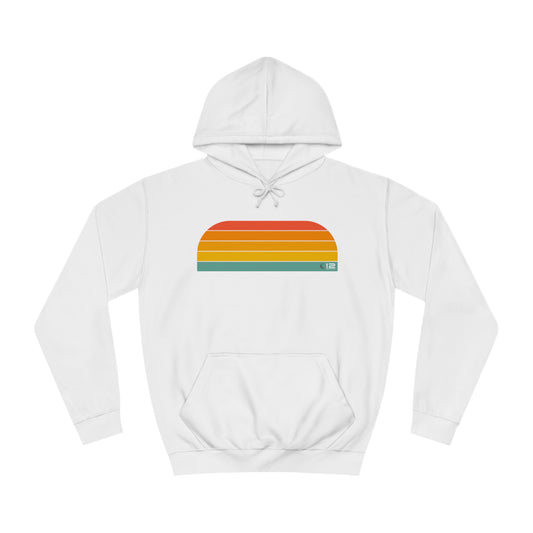 Unisex College Hoodie - RAINBOW - 12 SECONDS APPAREL