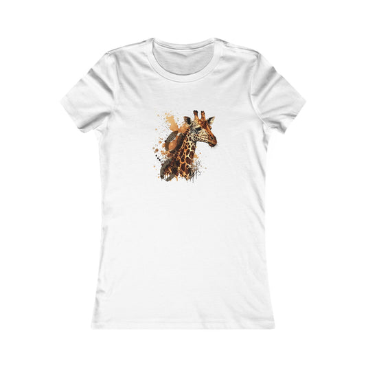 Giraffe T-Shirt for Women — Giraffe Highline Safari Tee
