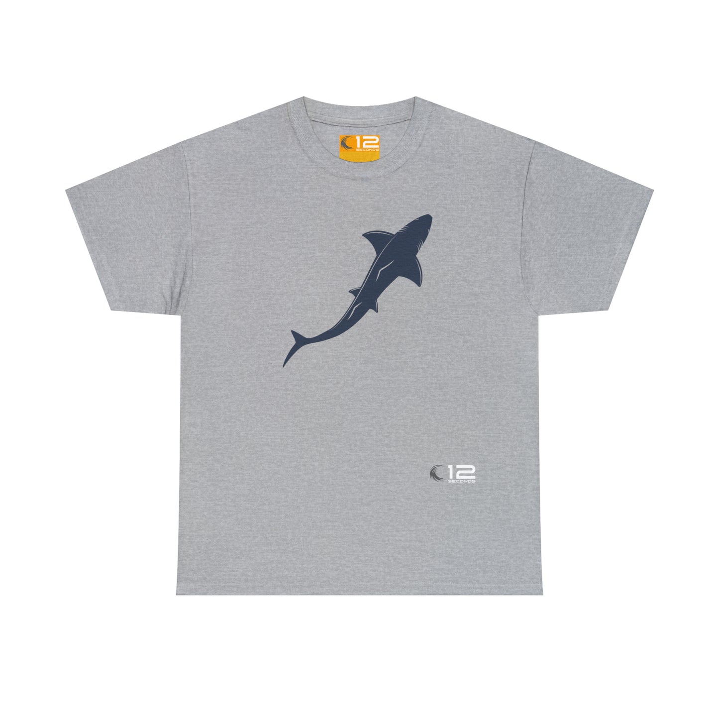 Unisex Ultra Cotton Tee - BLUE SHARK - 12 SECONDS APPAREL