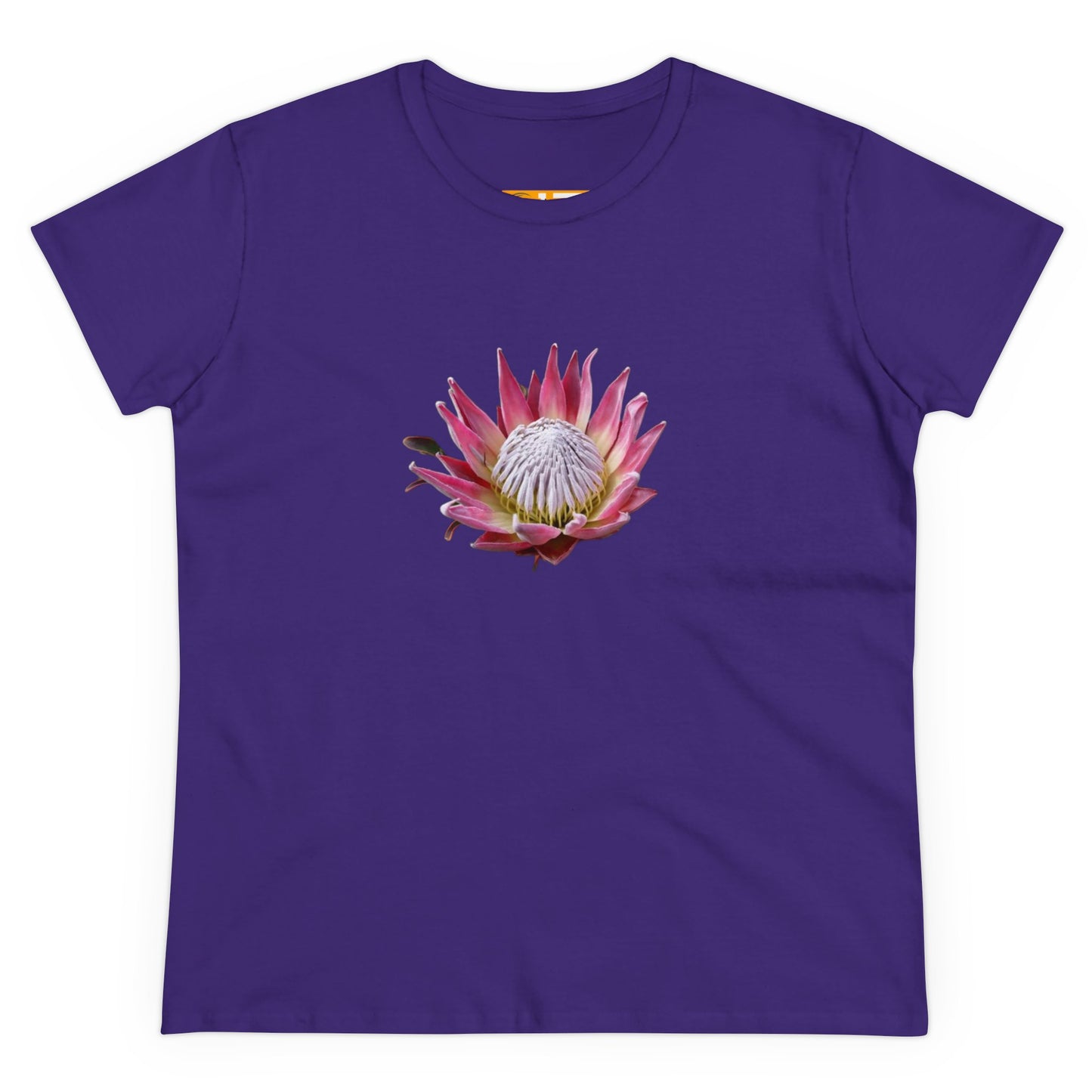 Women's Midweight Cotton Tee - KING PROTEA - 12 SECONDS APPAREL