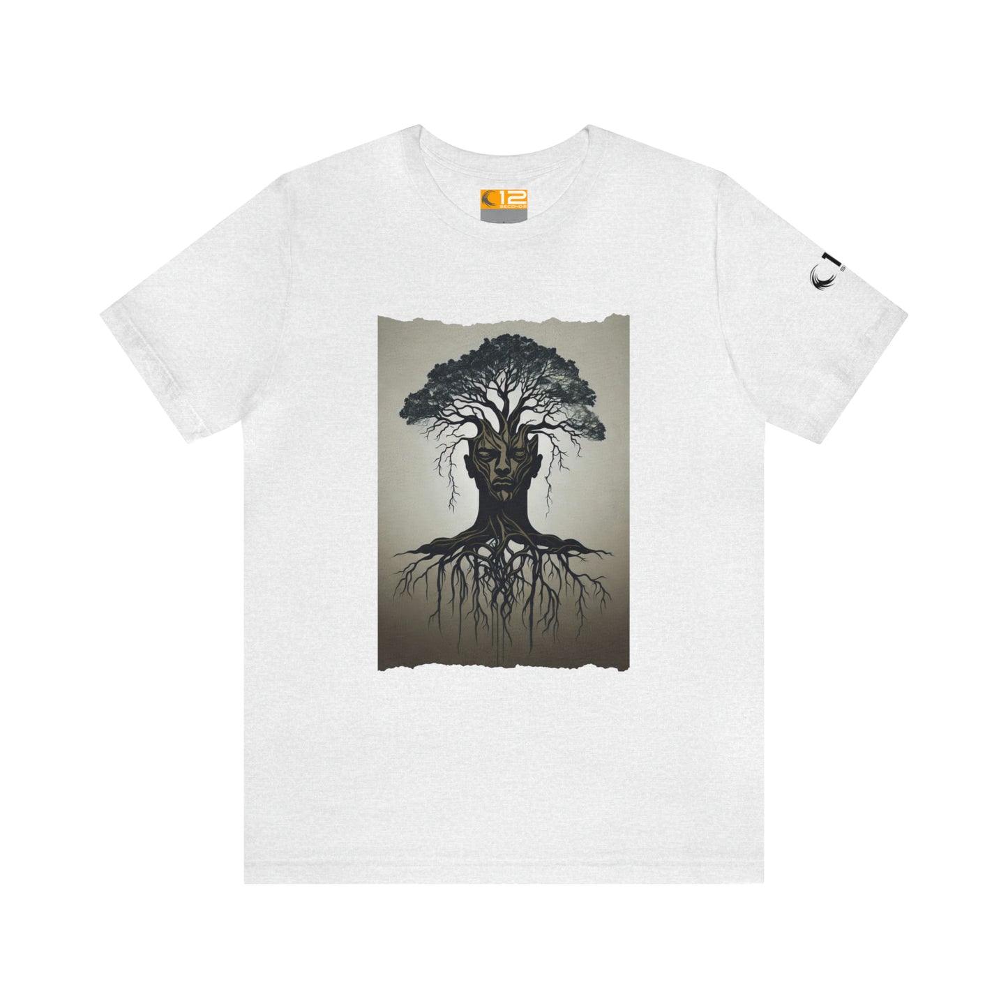 Unisex Jersey Short Sleeve Tee - ROOTED MIND - 12 SECONDS APPAREL