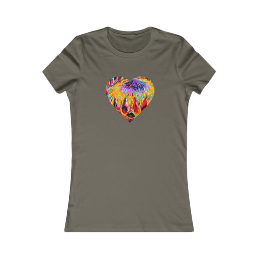 Women's Favorite Tee - KING PROTEA LOVE - 12 SECONDS APPAREL