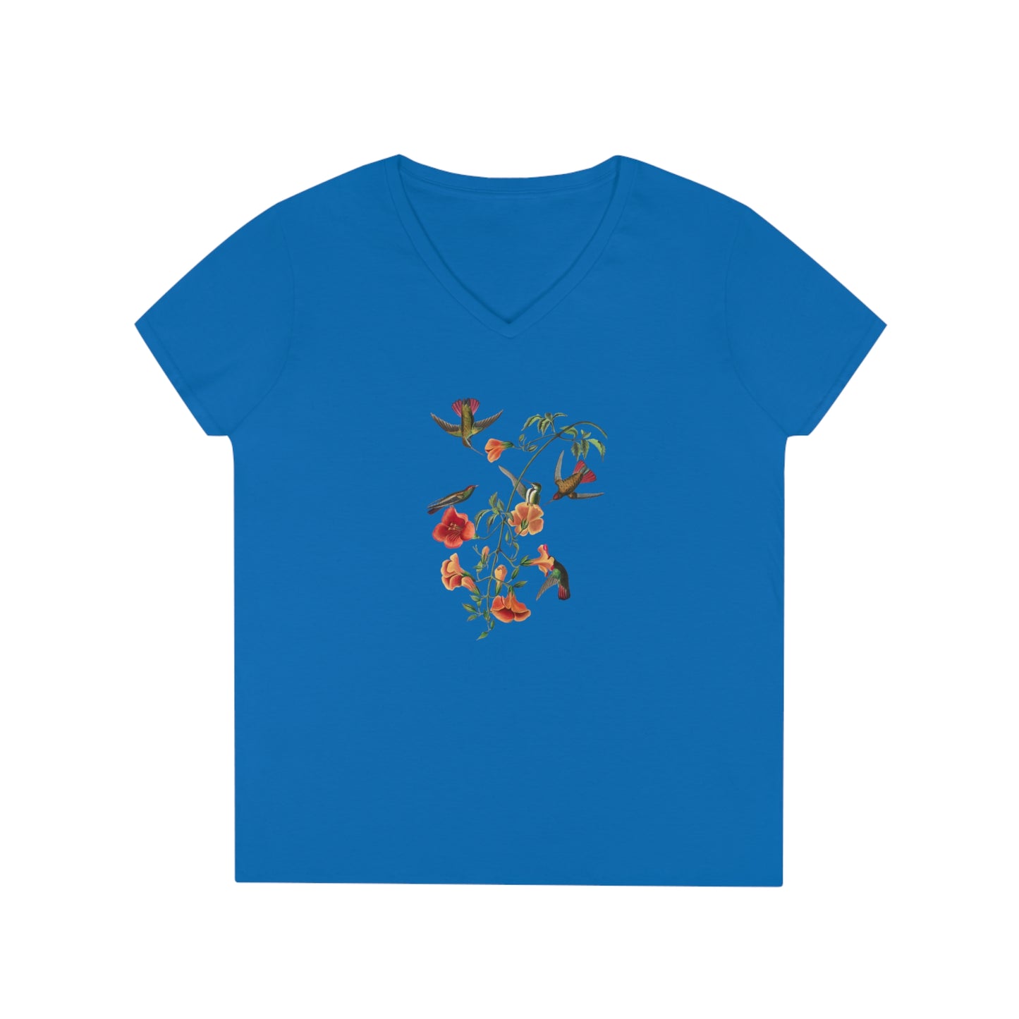 Ladies' V-Neck T-Shirt - SUNBIRDS - 12 SECONDS APPAREL
