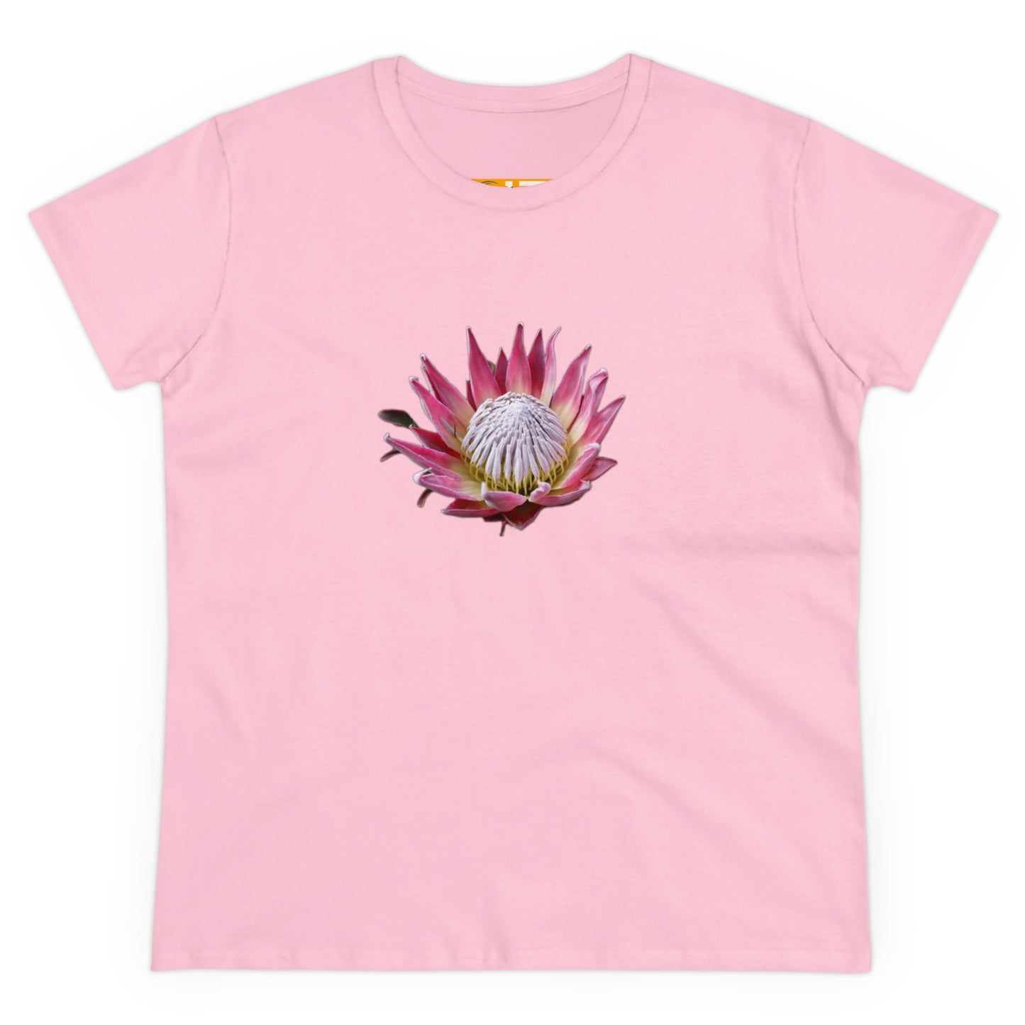 Women's Midweight Cotton Tee - KING PROTEA - 12 SECONDS APPAREL