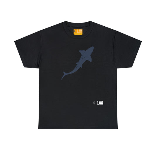 Unisex Ultra Cotton Tee - BLUE SHARK - 12 SECONDS APPAREL